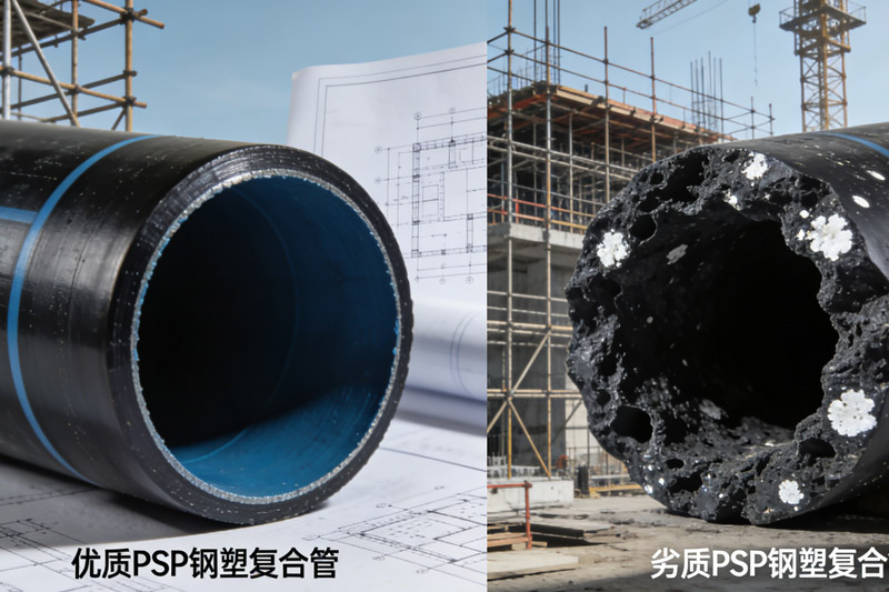 psp鋼塑復(fù)合管優(yōu)劣之分