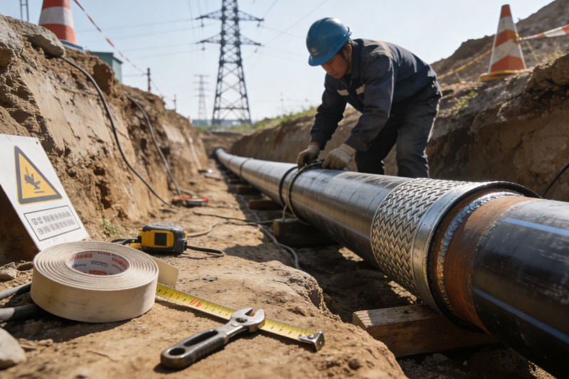 PSP-鋼塑復合管用于電力保護